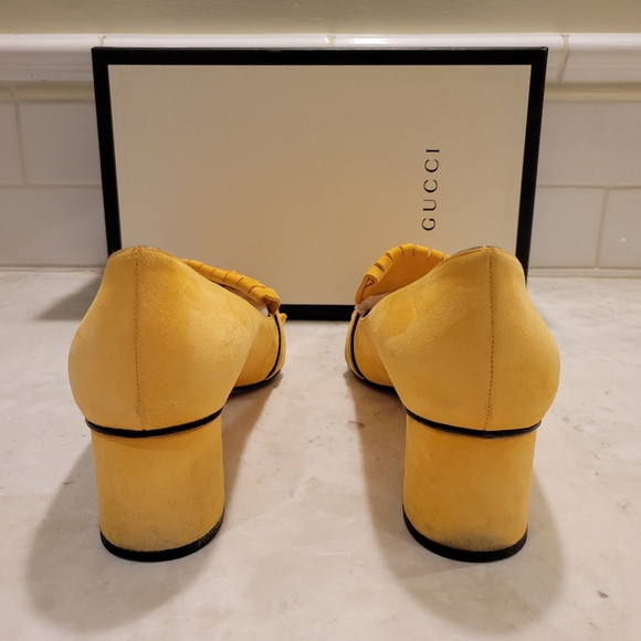 Gucci GG Marmont Loafer Pumps - Picture 9 of 10